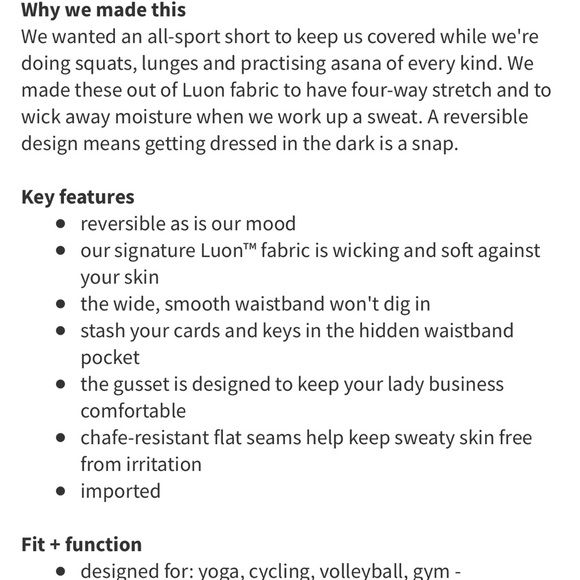 LULULEMON Groove Short 5” Reversible - Picture 8 of 8